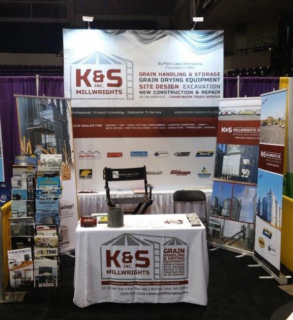 K&S Millwright event booth