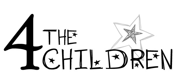 black 4 the children logo